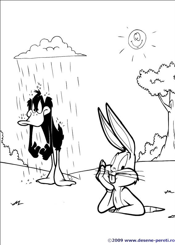 bugs bunny desene colorat